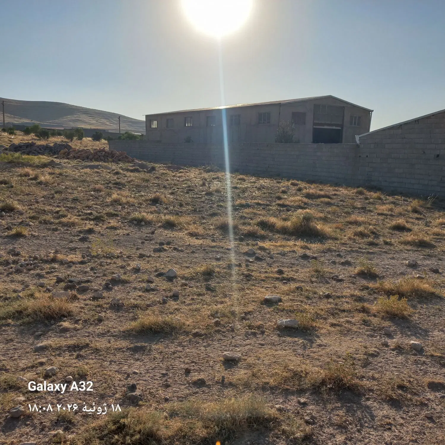 زمین در جانقور باسمنج