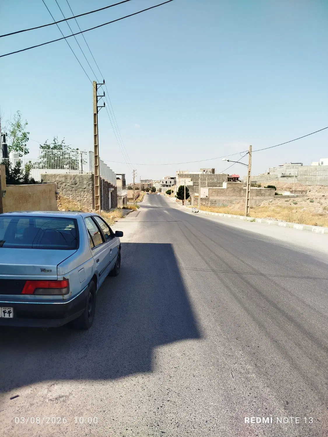 زمین ۳۵۱ متری  ویلایی بر اصلی گلشن دوبر