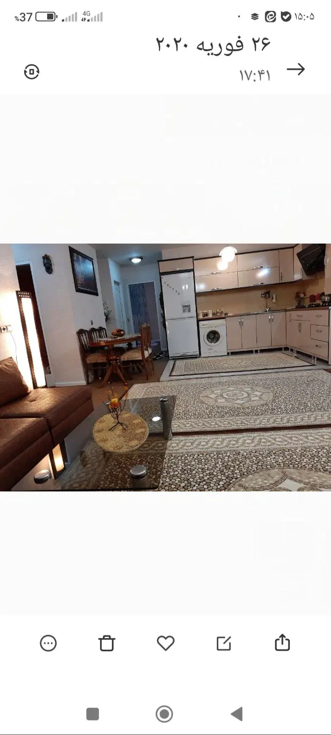 آپارتمان 50متری اجاره ای