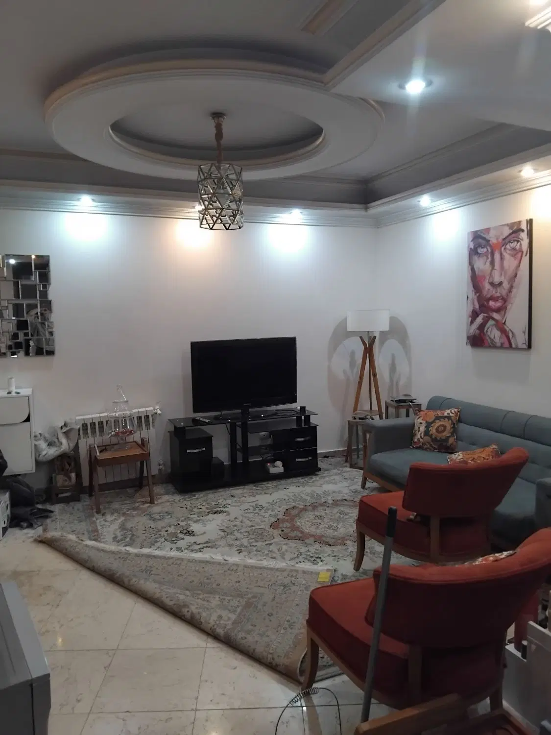 ۶۰ متر ۱ خواب مناسب مجرد موجه مشاعات تمیز فول