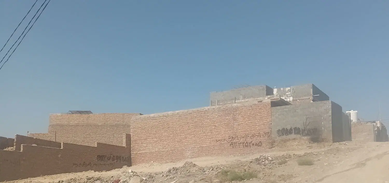 ۱۲۰مترزمین دایی آباد یه زمین فاصله تاخیابان اصلی