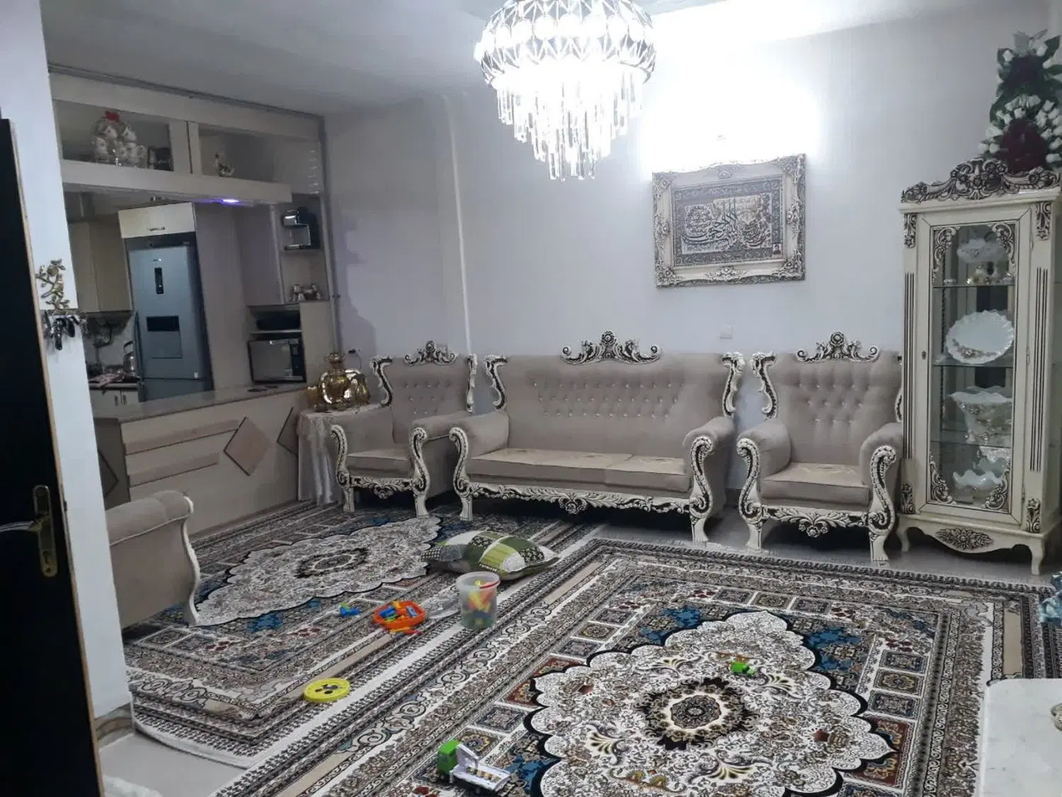 منزل طبقه اول نو ساز مناسب عروس و داماد