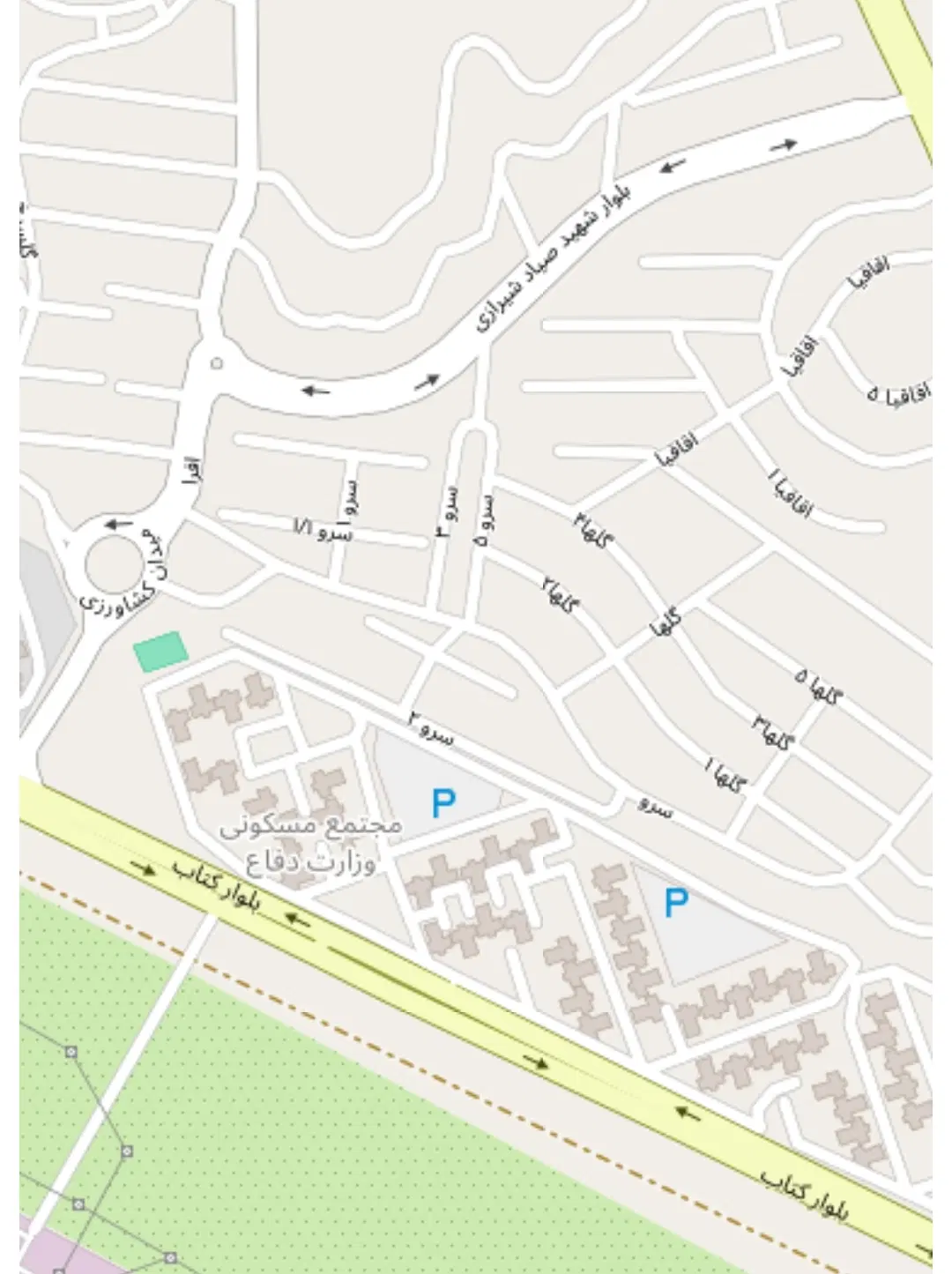 زمین 300 متری فاز دو