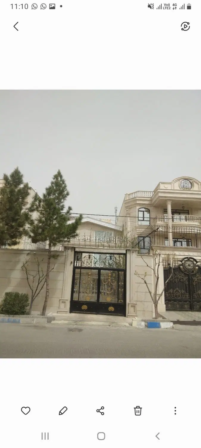 رهن واجاره یک طبقه از ویلائی۱۶۰متر