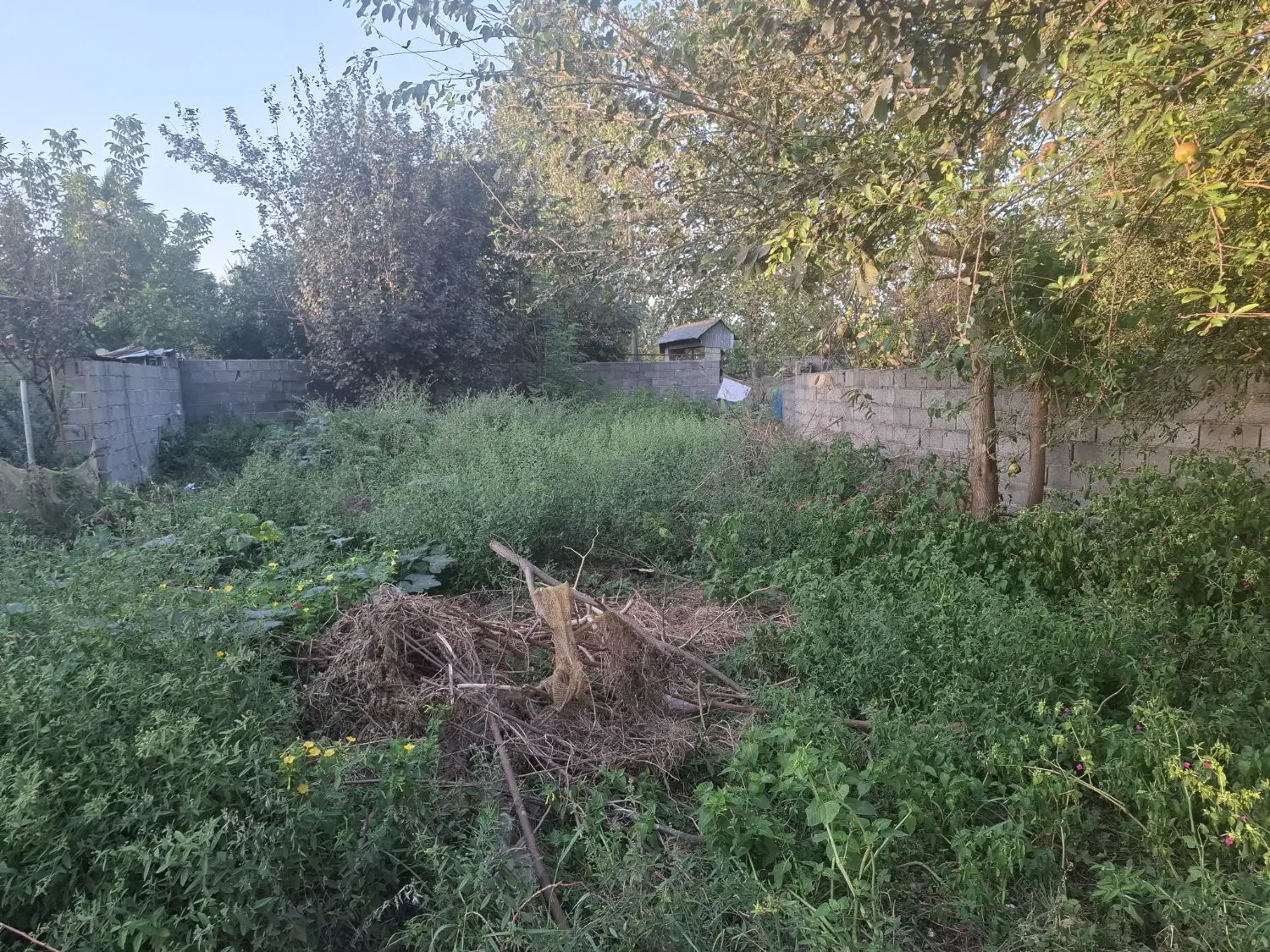 261مترزمین مسکونی باپروانه ساخت 99متری