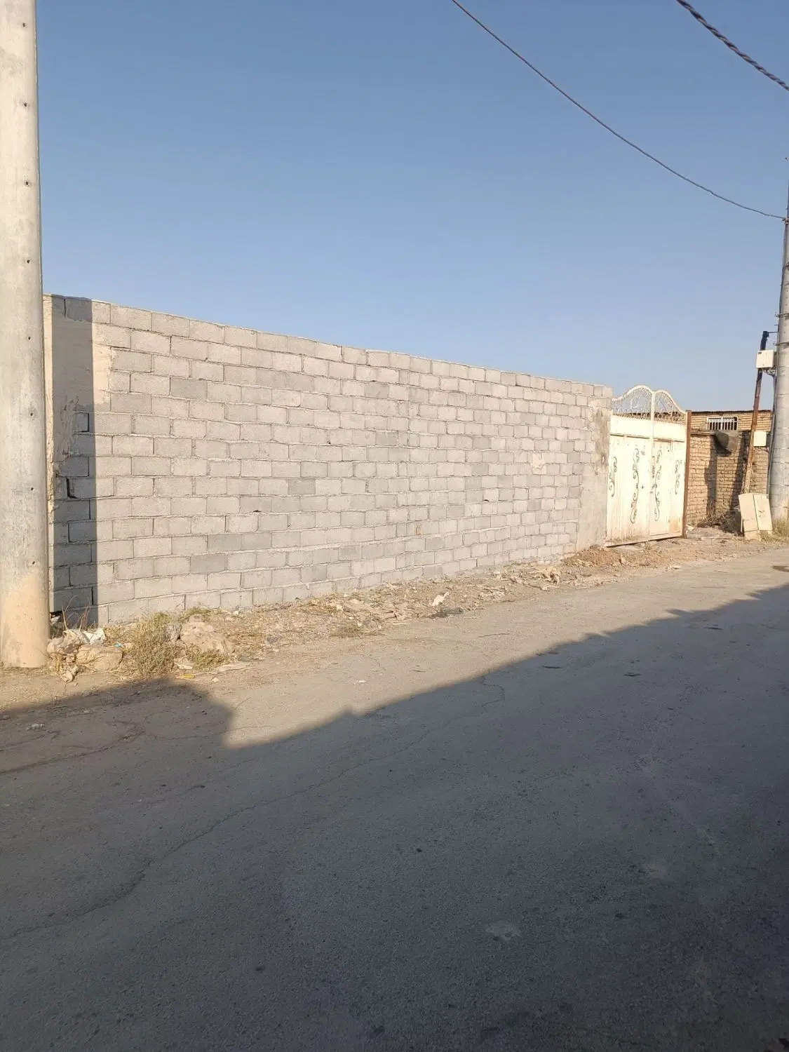 اجاره زمین ۱۰۰۰ متری پشت جمعه بازار طبرسی