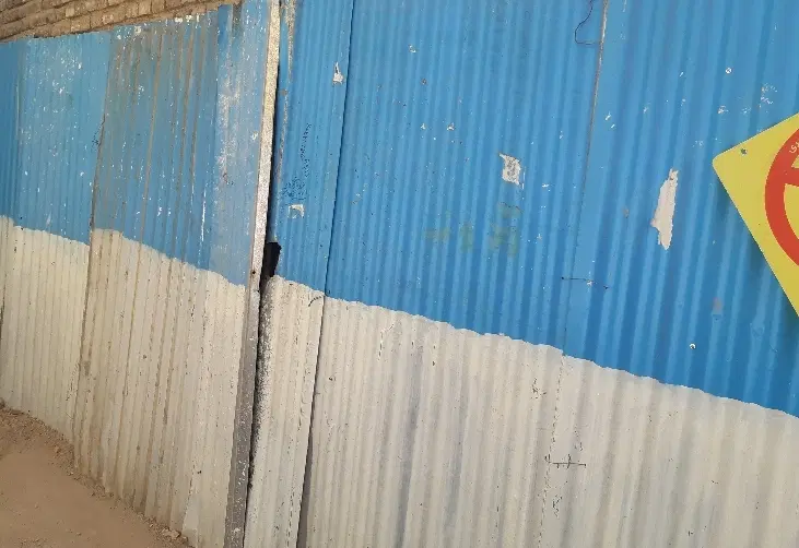 ۱۱۰ متر زمین بر ۸ دو کله بدون اصلاحی