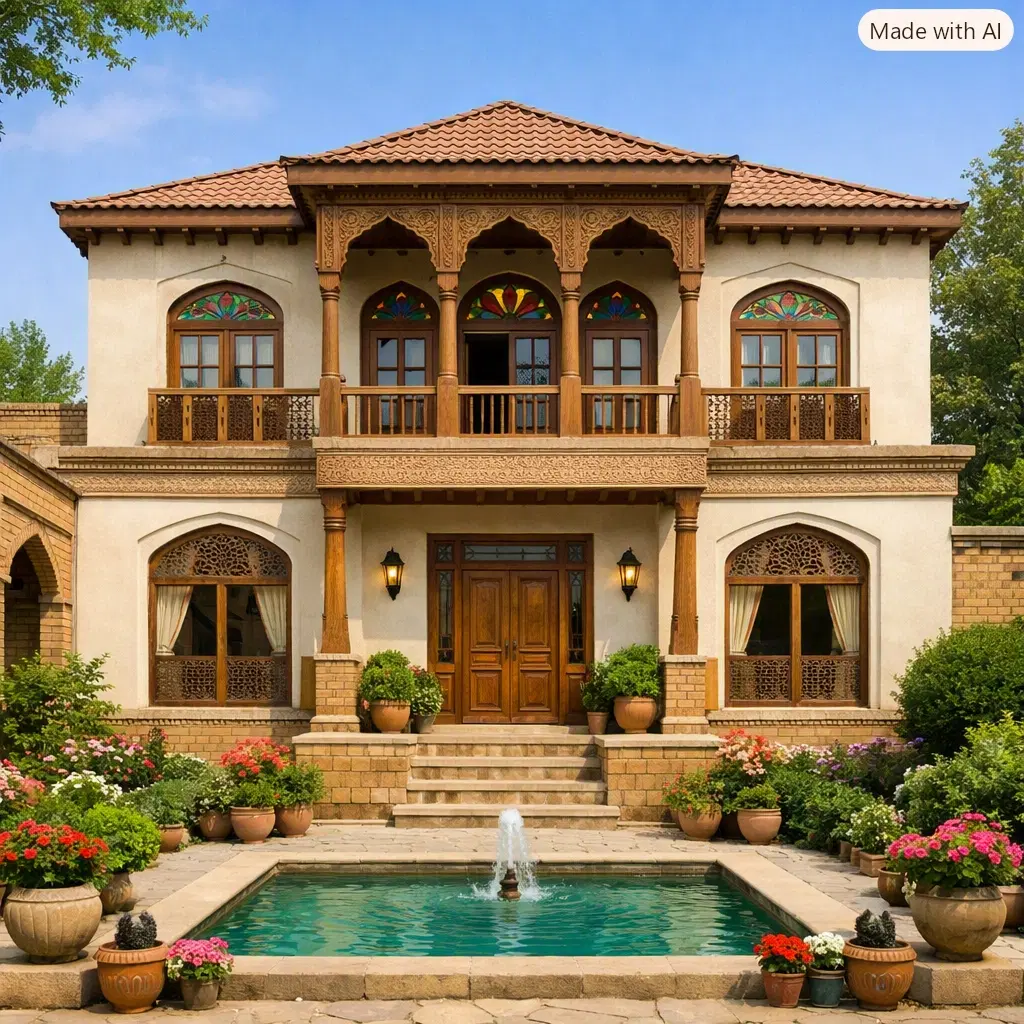 دو طبقه مسکونی و تجاری