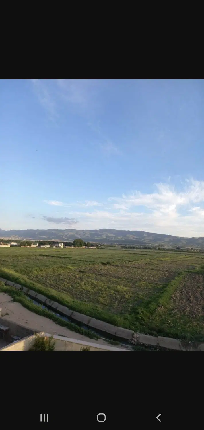 قطعه زمین جنب کانال آب