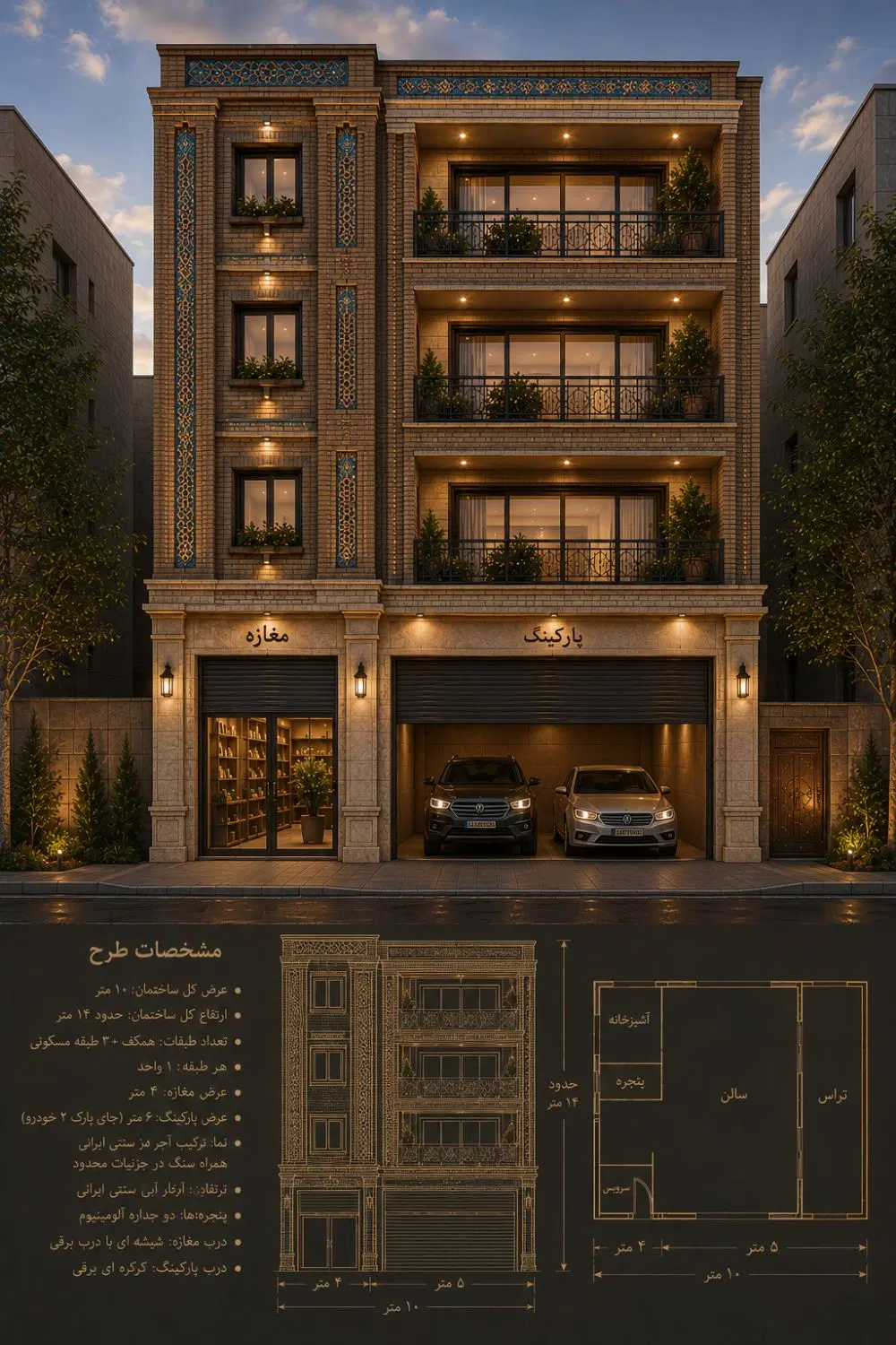 پیش فروش اپارتمان کوی راه حق