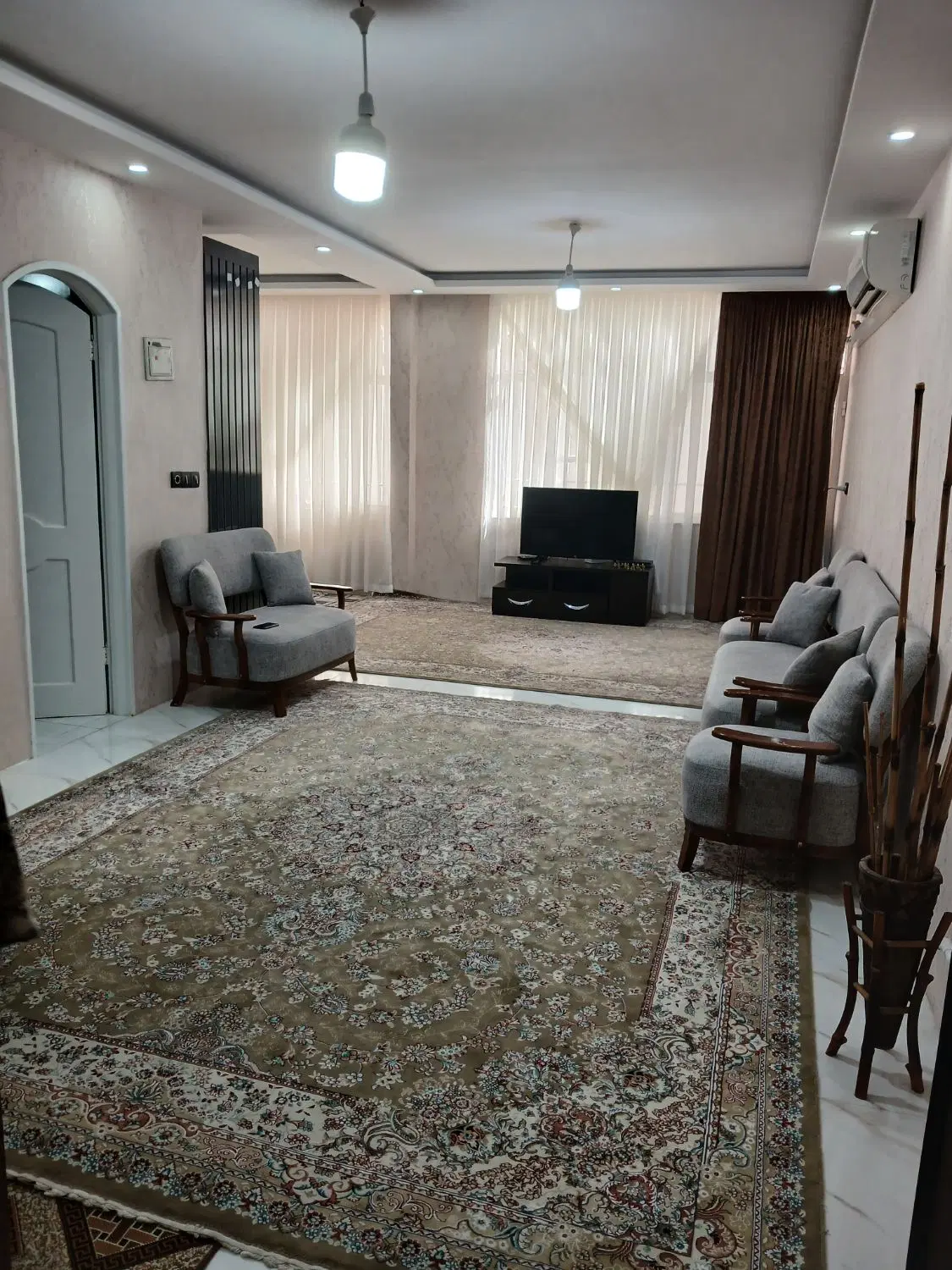 آپارتمان طبقه همکف به متراژ ۱۱۰ متر
