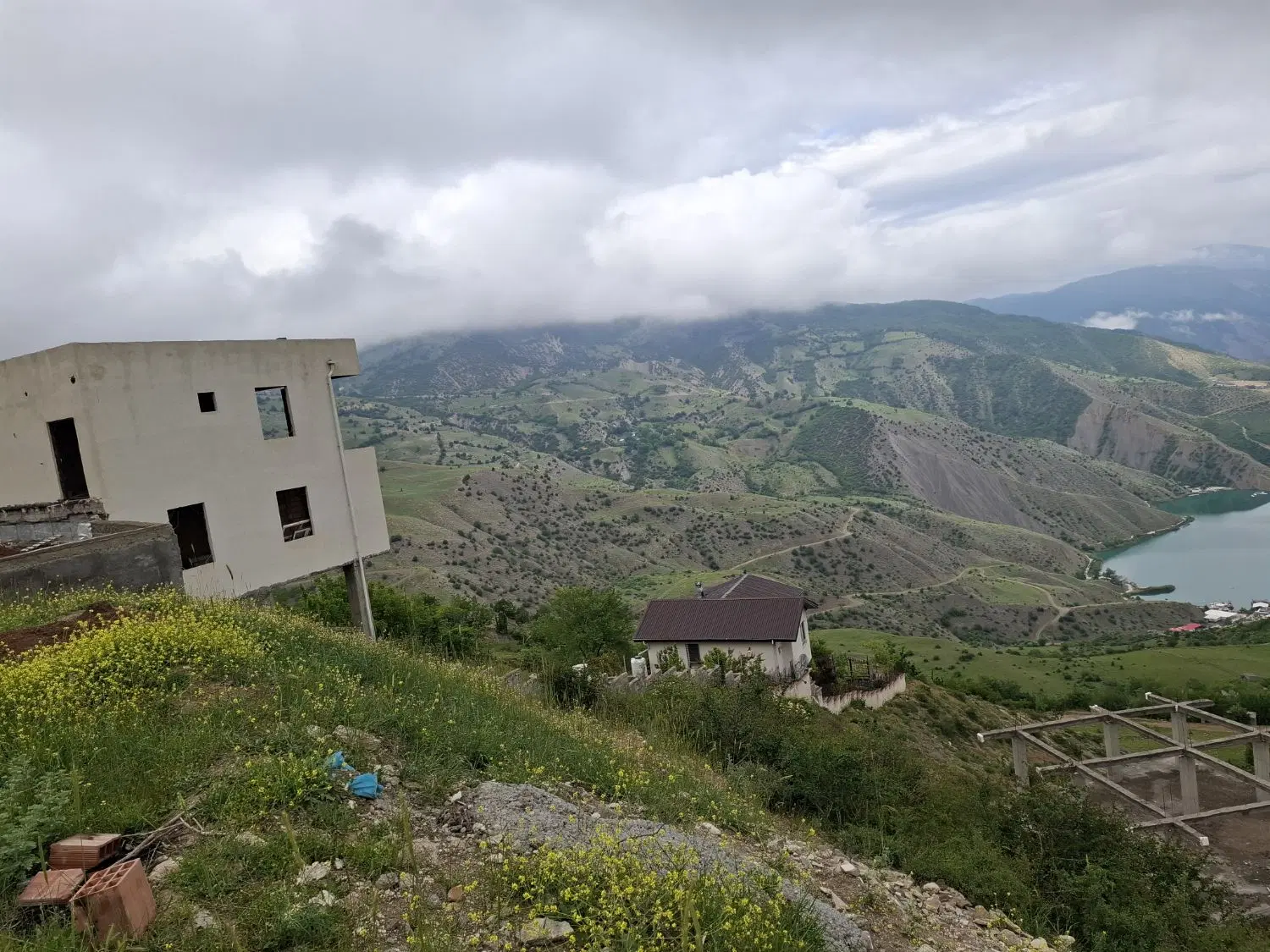 ۵۱۸ متر زمین کلاردشت شهرک باران
