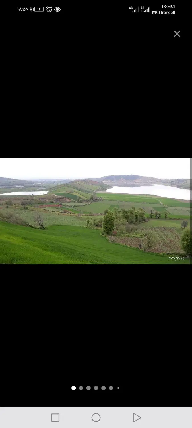باغ فنس کشیده واماده باویو عالی