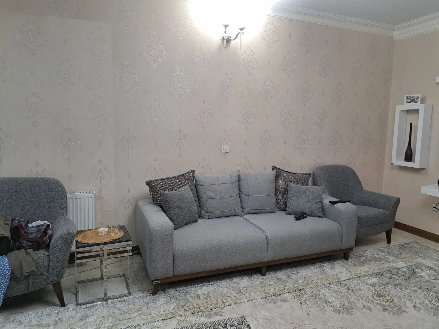 آپارتمان کاملا خوش نقشه  دو خواب