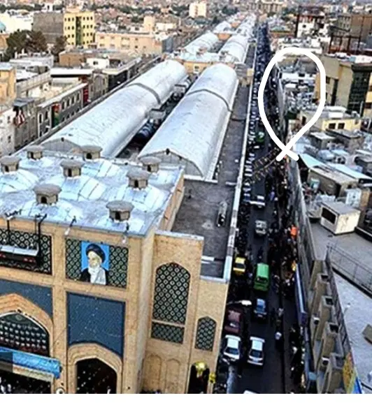 مغازه تجاری پاساژ پردیس کنار بازار رضا