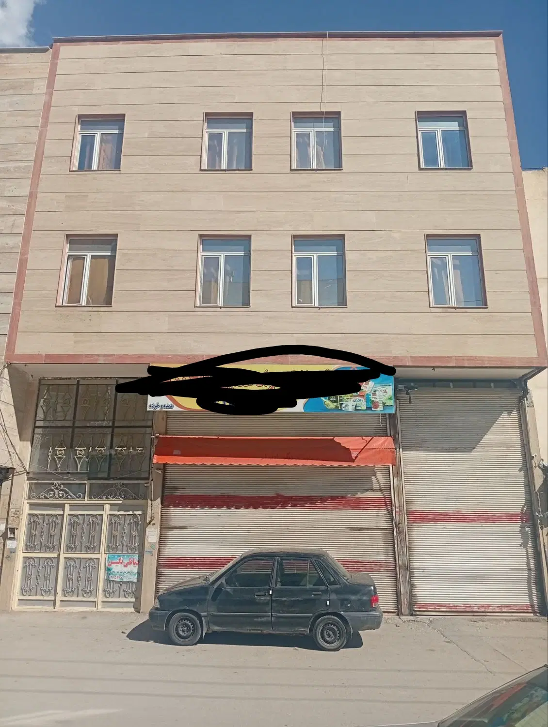 یک واحد اپارتمان 58 متری از دو طبقه