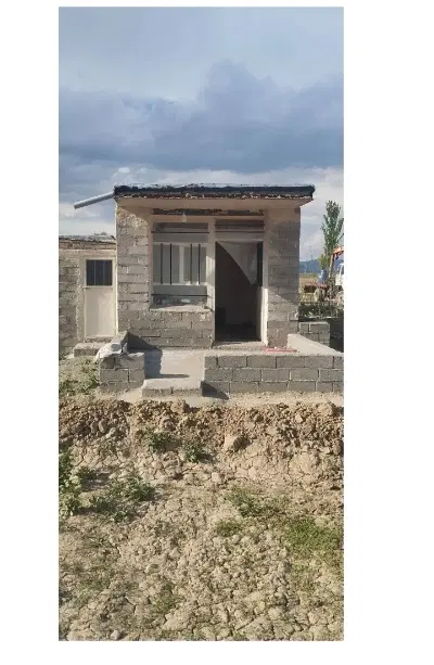 زمین زراعی و ویلا در روستای میناس