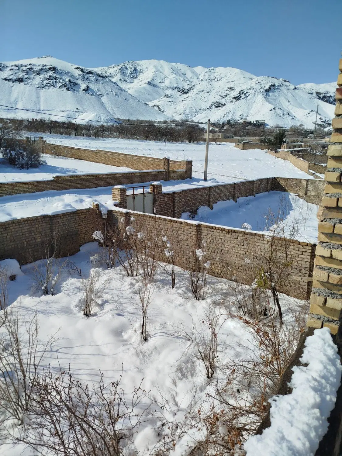 فروش یک قطعه زمین مسکونی در روستای اندیس