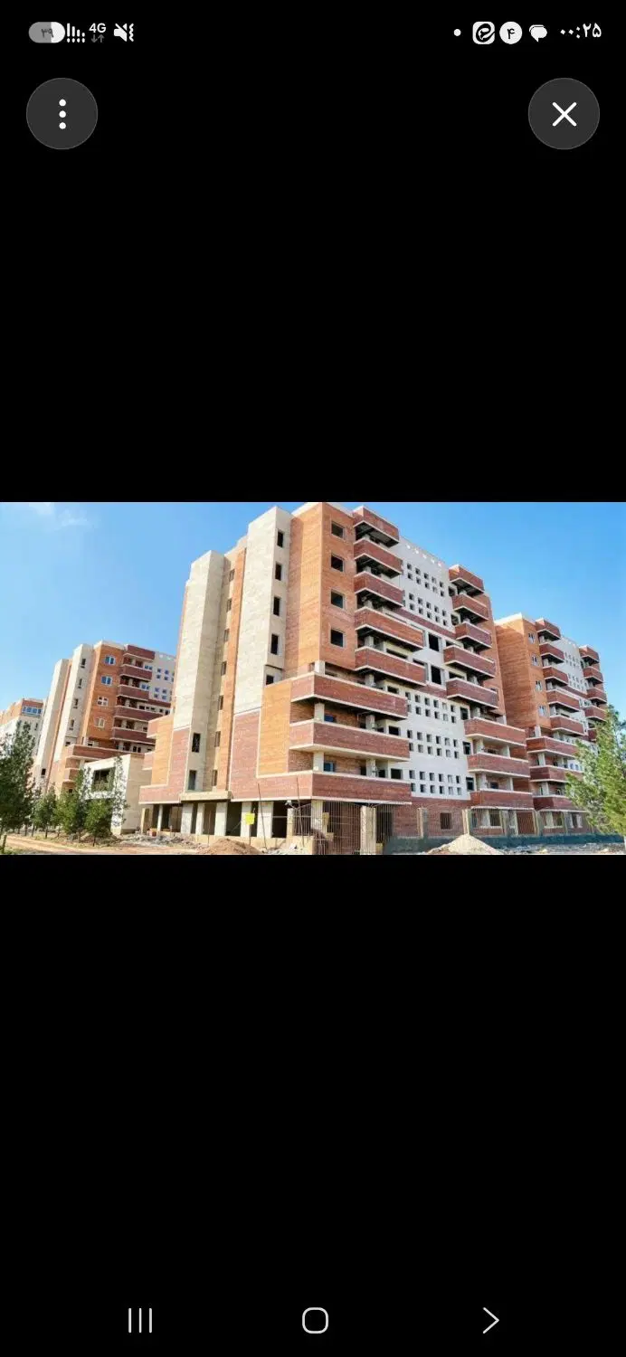 فروش آپارتمان ۸۵ متری و نیمه ساز ۸۰ درصد کار شده