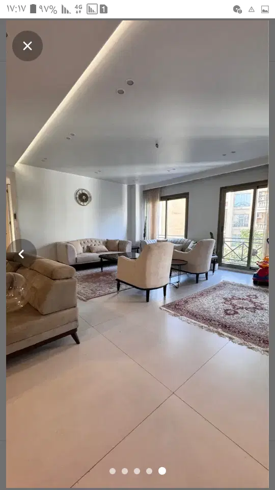اپارتمان ۱۳۷ متری ۲خوابه  برج باغ درکه(کوهسار)