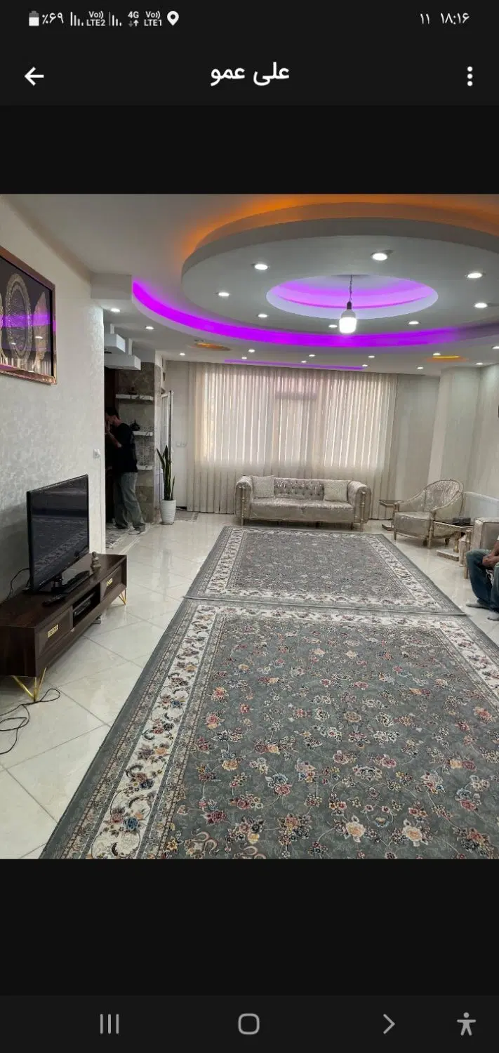 واحد ۷۵ متری آماده خام