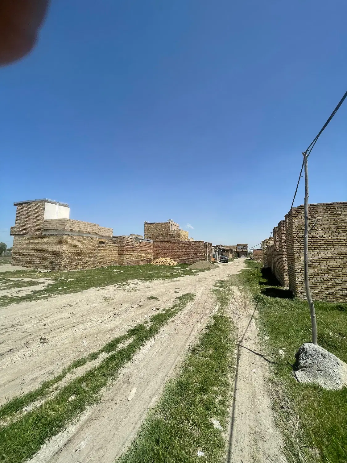زمین تازه تفکیک کوی لاله داخل طرح و محدوده