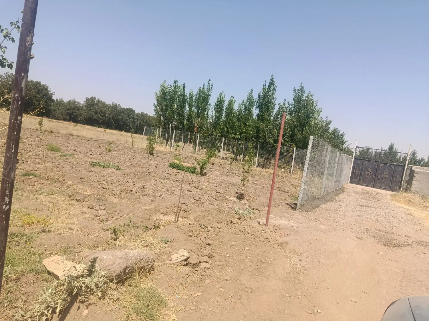 باغ حیدره  300 متری به بالا  .