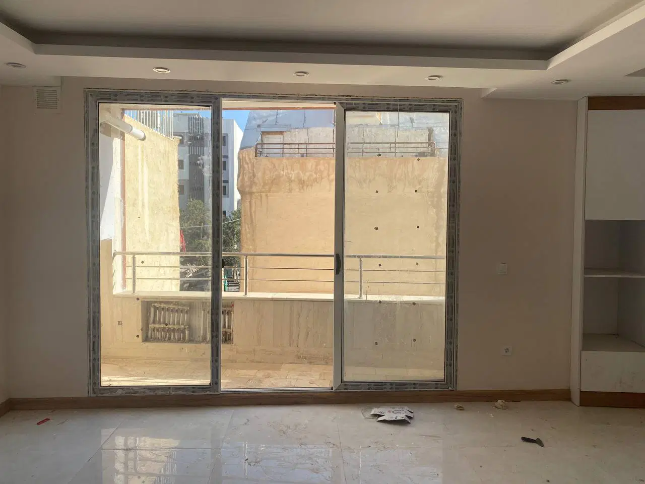 آپارتمان ۱۱۶ متری_شمالی جنوبی_یک سال ساخت