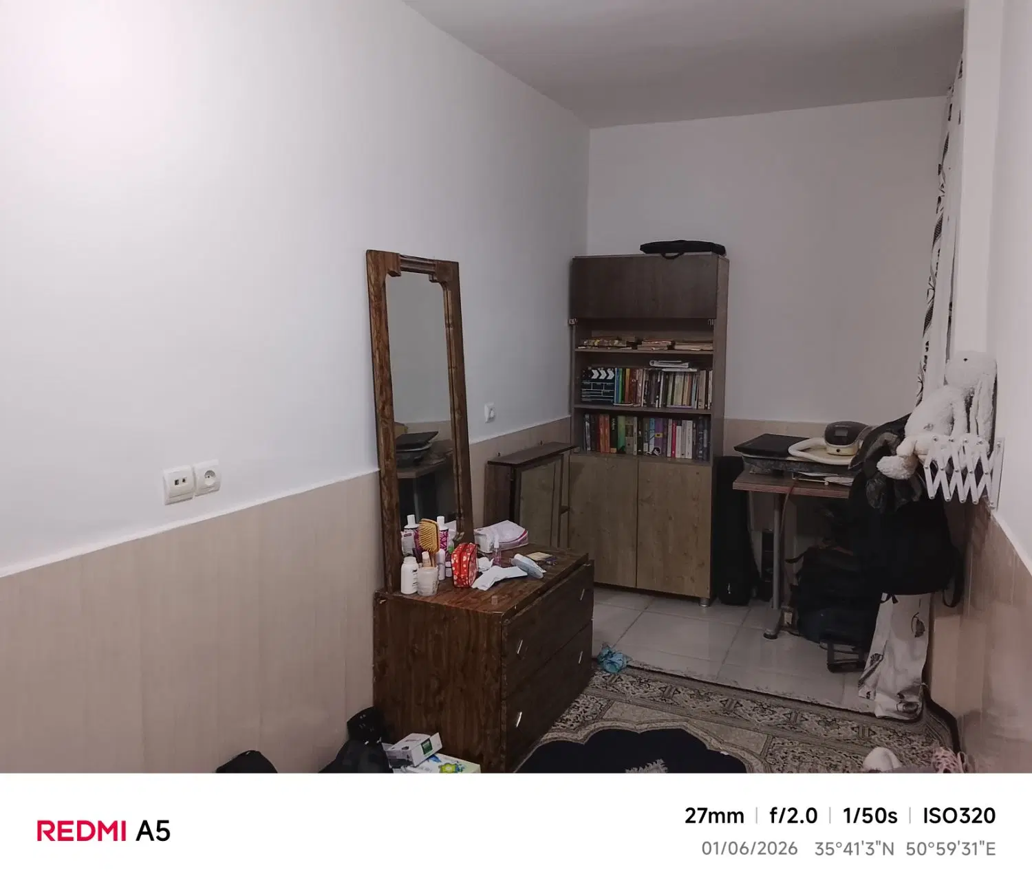 دو خوابه 85 متری همکف شهرک طلاییه