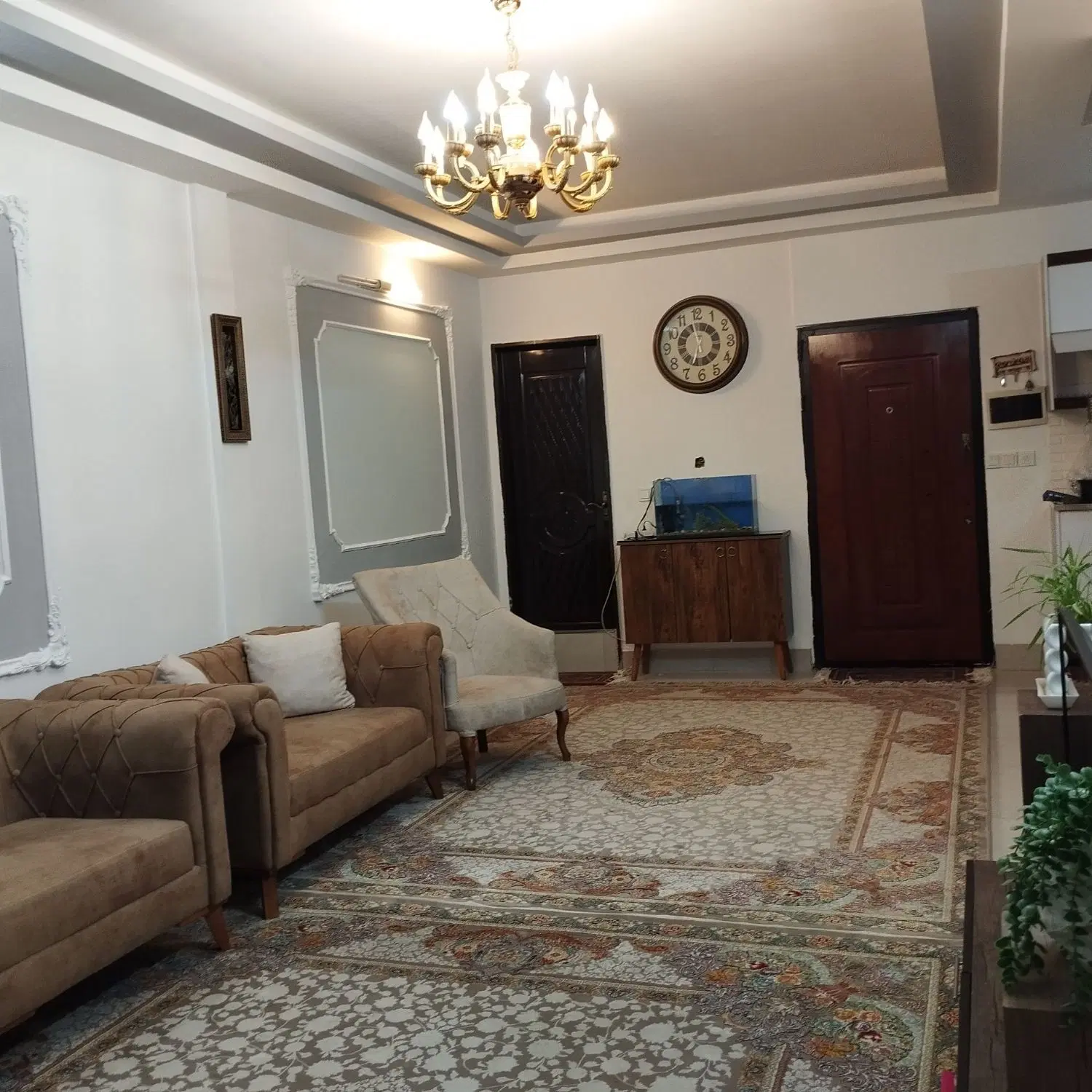 آپارتمان دوخواب حاشیه ثنایی
