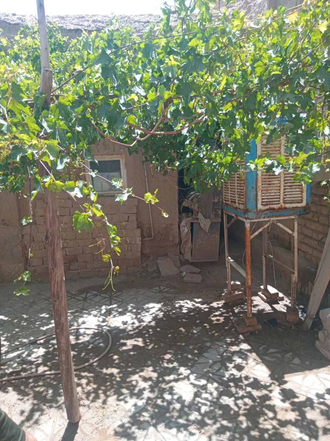 زمین فروشی در ورودی روستای ریاب