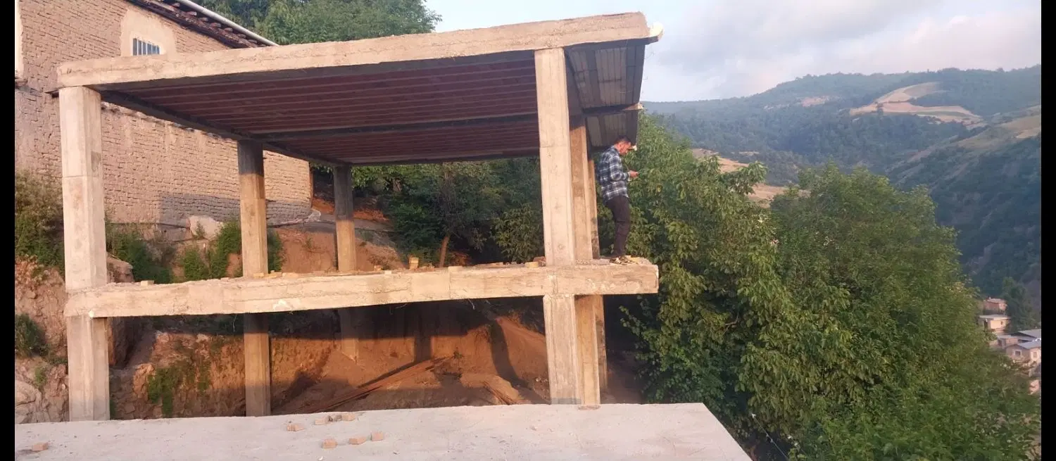 خونه اسکلت دو طبقه
