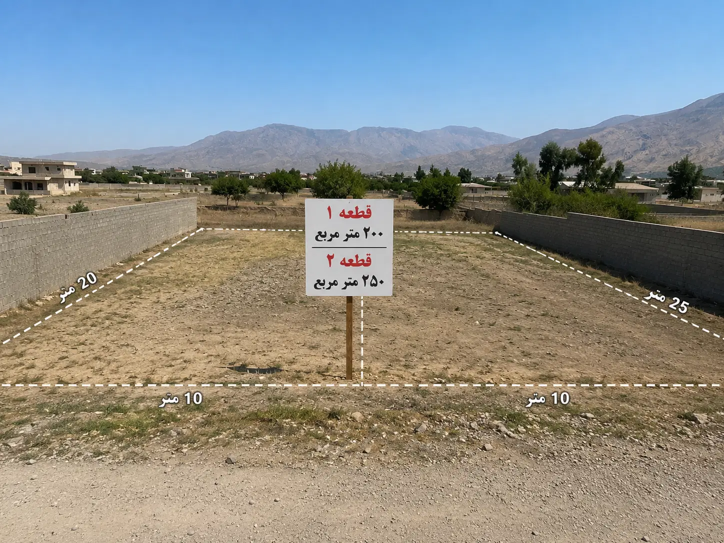 زمین برای فروش