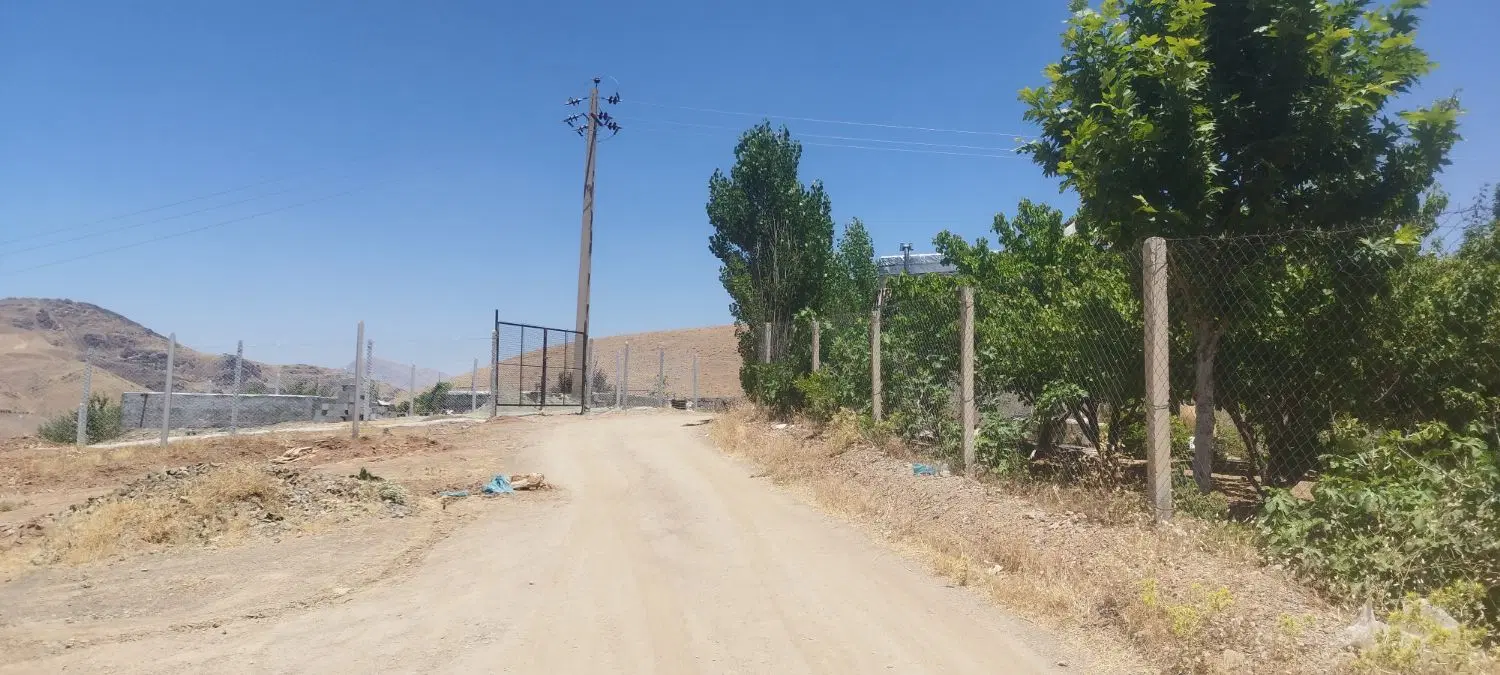 زمین کشاورزی 1650متری قلیان