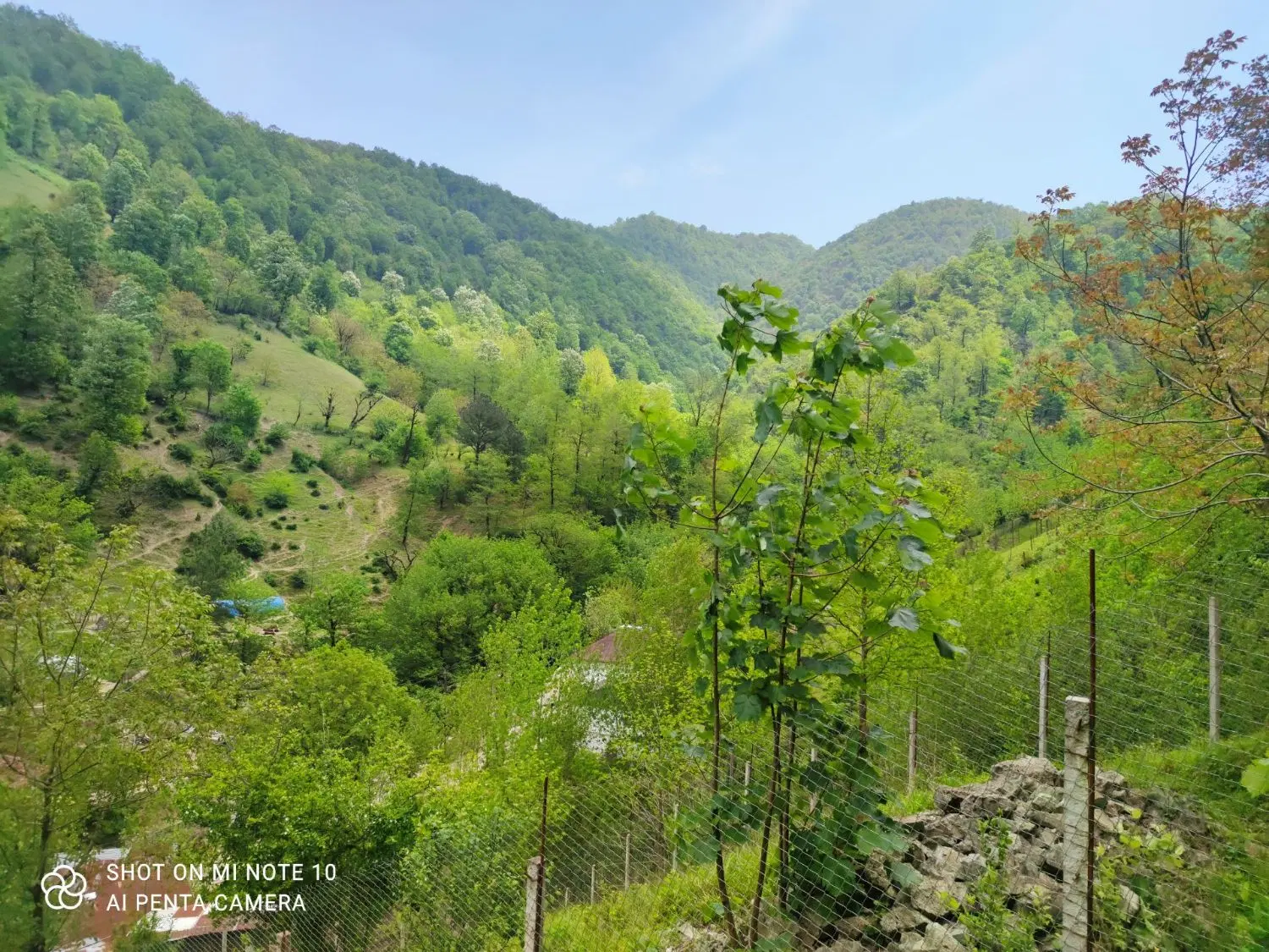 زمین با ویو ابدی در گردنه حیران آستارا