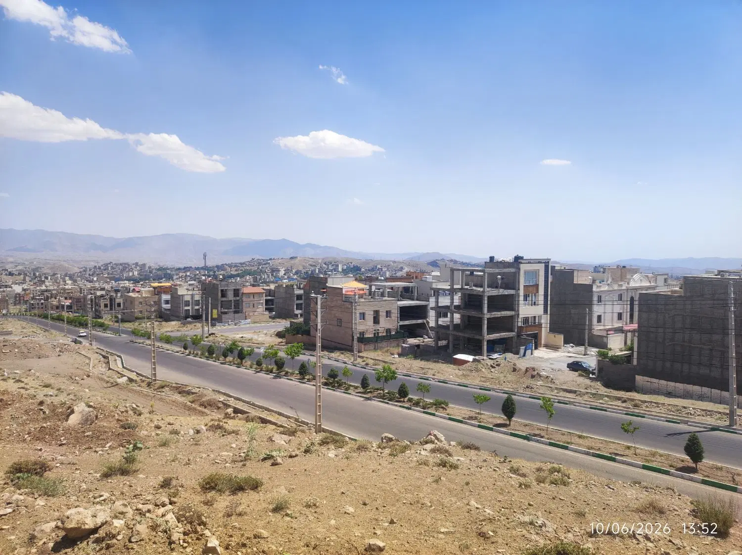 زمین موقعیت بی نظیر