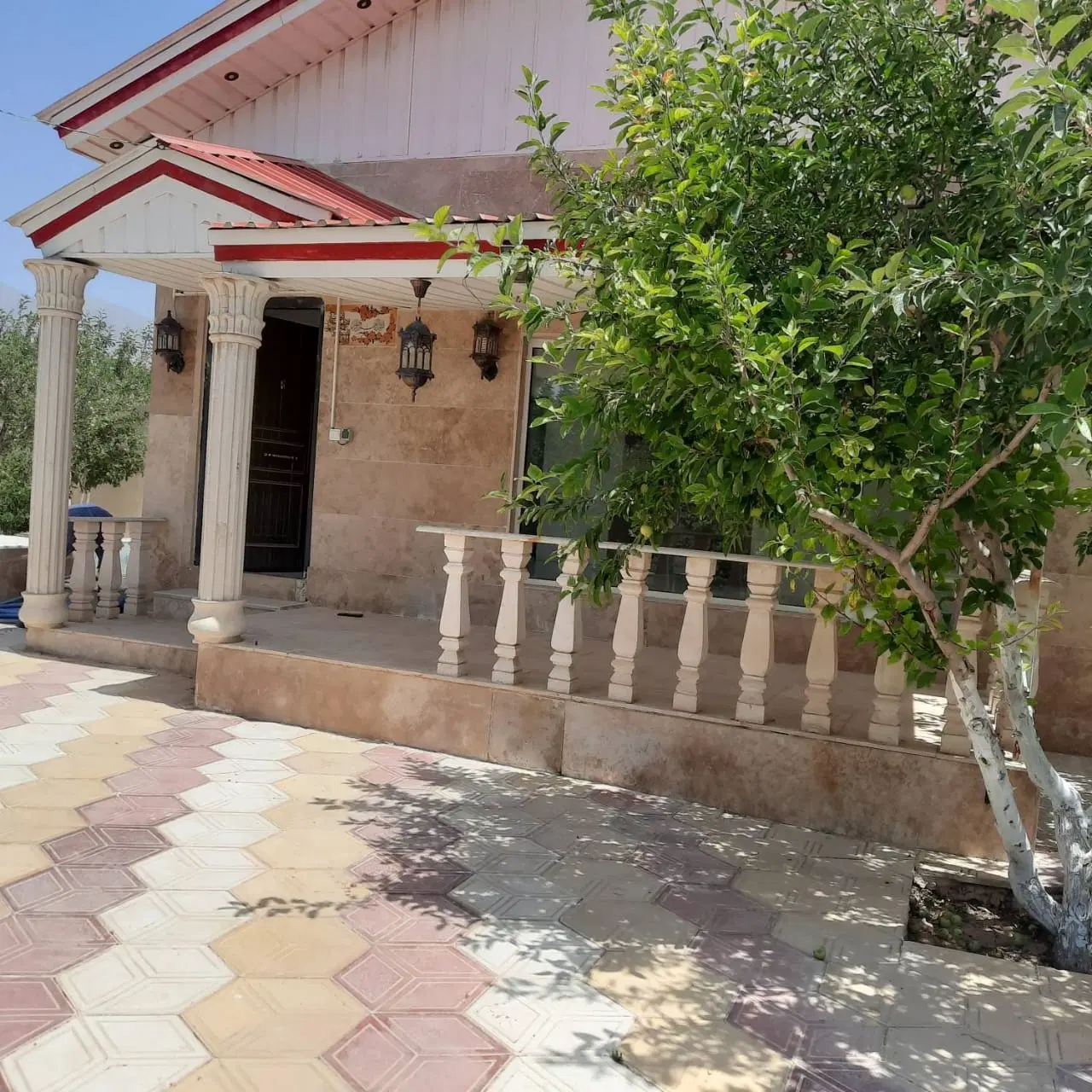 جابان_ آچونک شهرک بنفشه 400زمین۸۰متر بنا استخردار