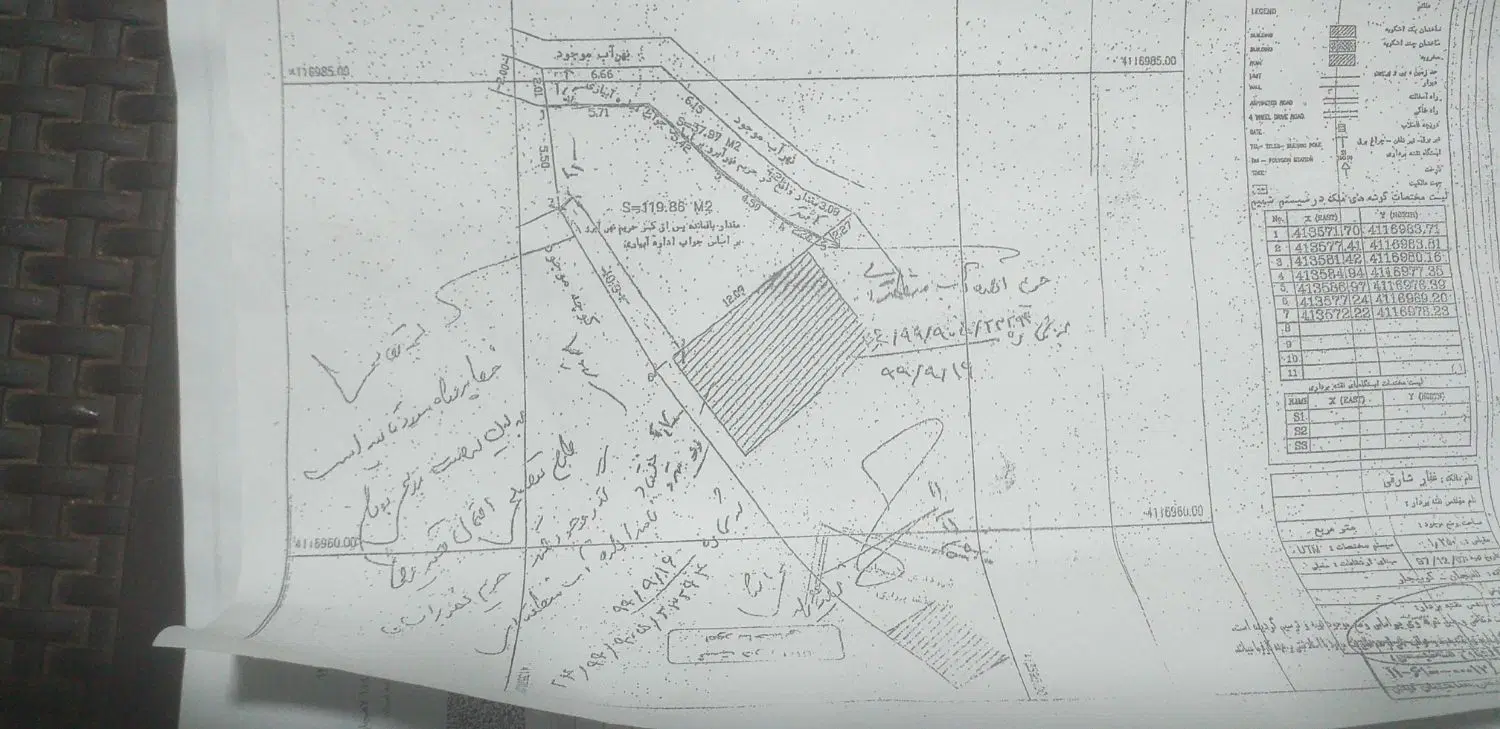 زمین در خیابان سعدی لاهیجان