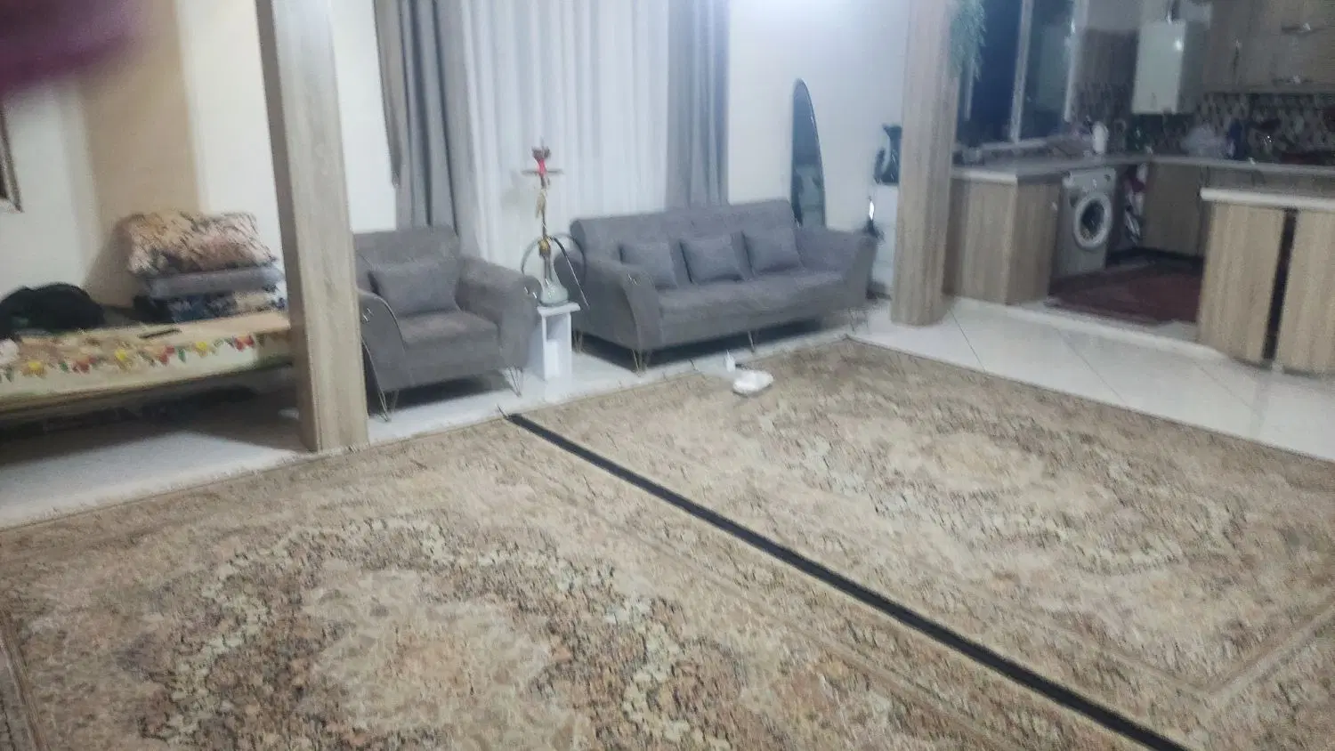 واحد 90متری 2خوابه با حیاط بزرگ