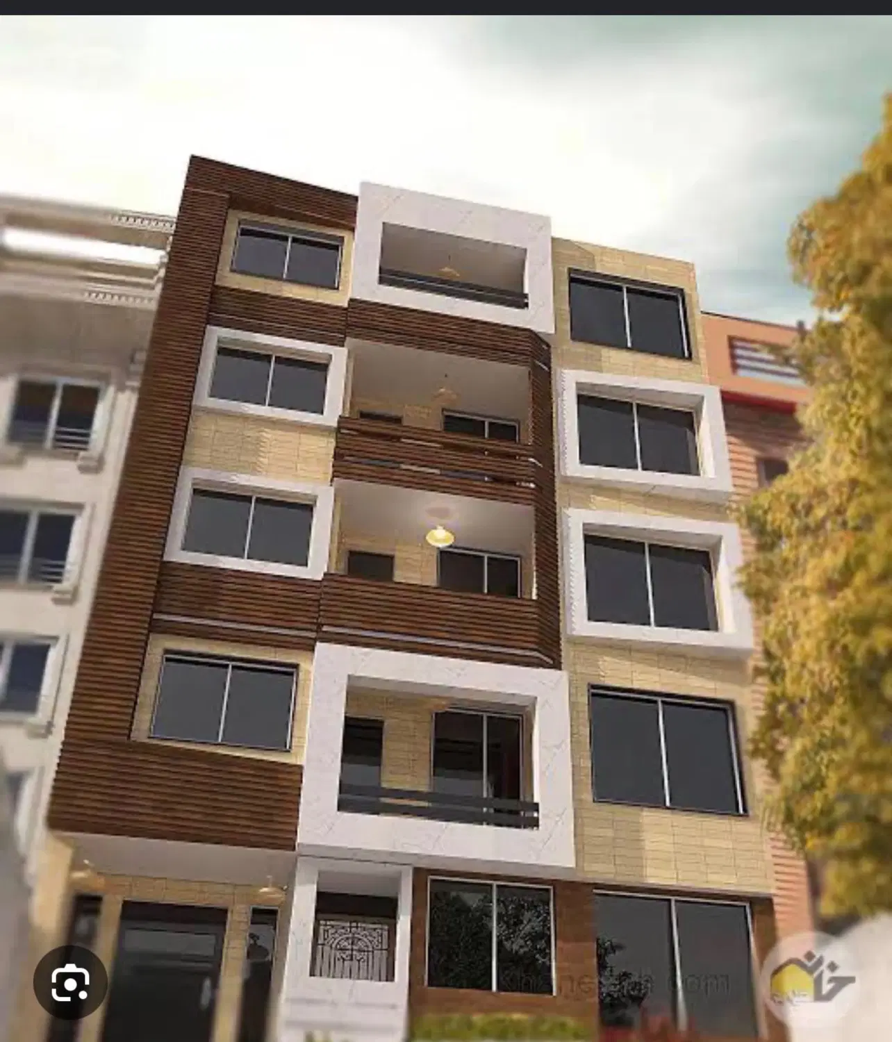 آپارتمان نظام مهندسی ۱۲۵ متری