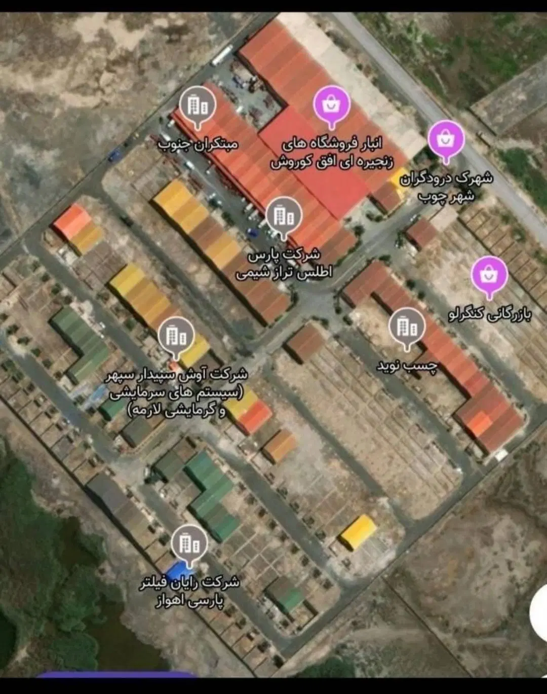 فروش زمین ۷۰متری صنفی صنعتی کاسپین(درودگران)