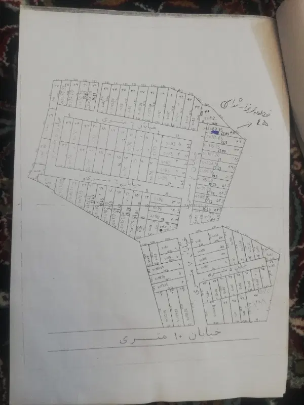 زمین مسکونی ۷۰متری در فتحی