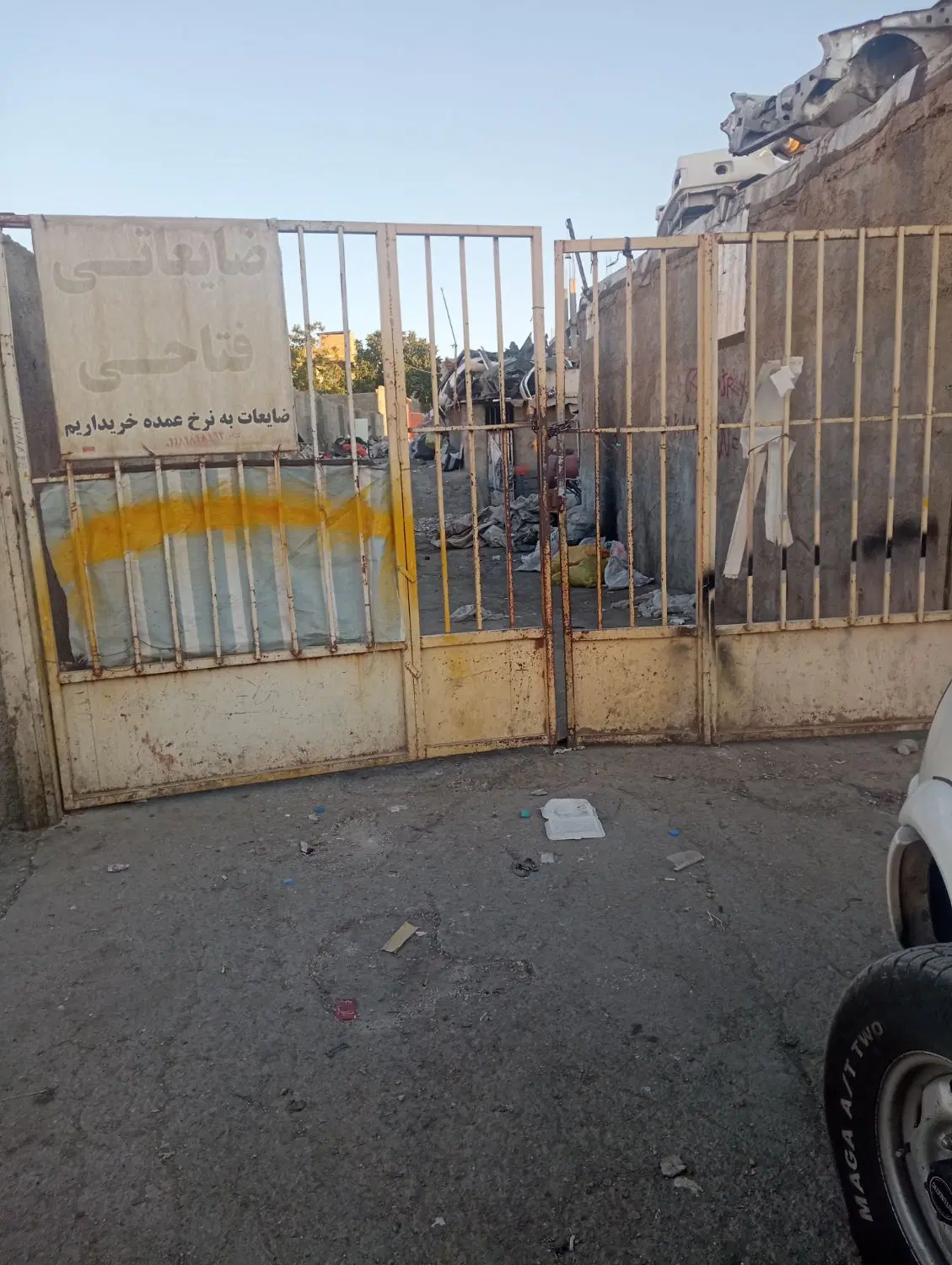 اجاره گاراژ بر بلوار اصلی چالسرا پایین تر ازگاز