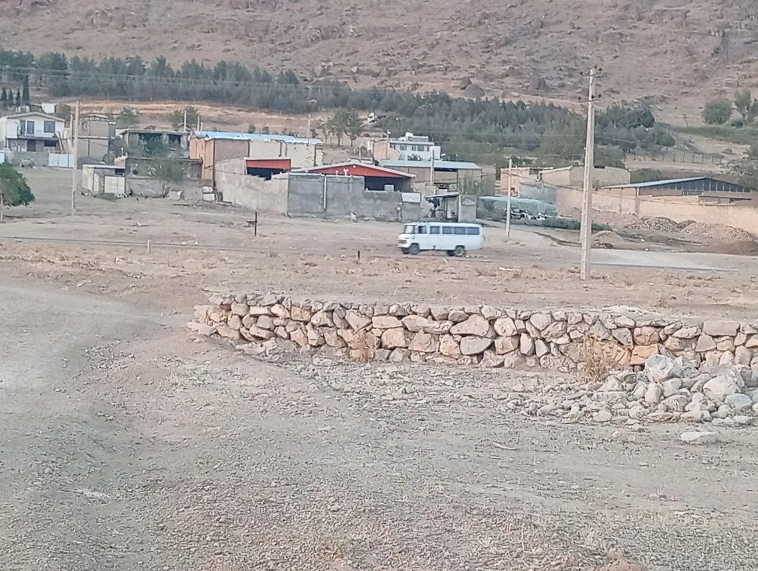 600 متر زمین کمالوند جلوتر از دانشگاه آزاد