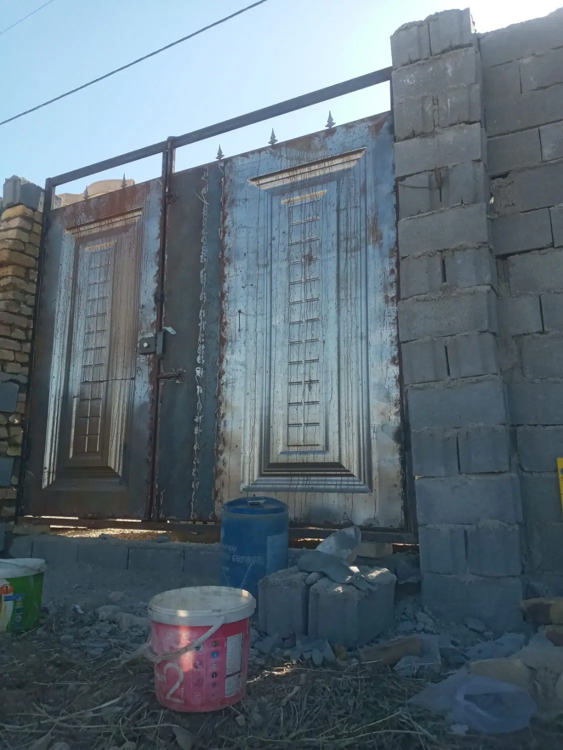 معاوضه۱۲۰متر زمین.با خودرو