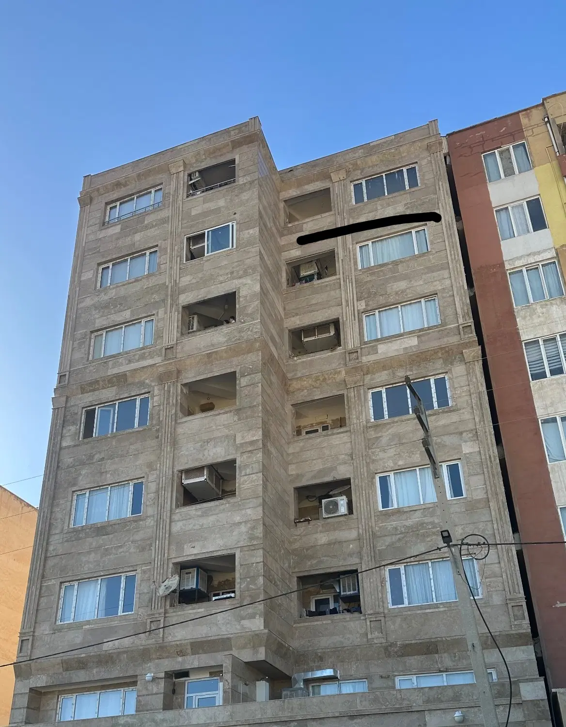 آپارتمان۱۲۵ متری خشک اماده تحویل