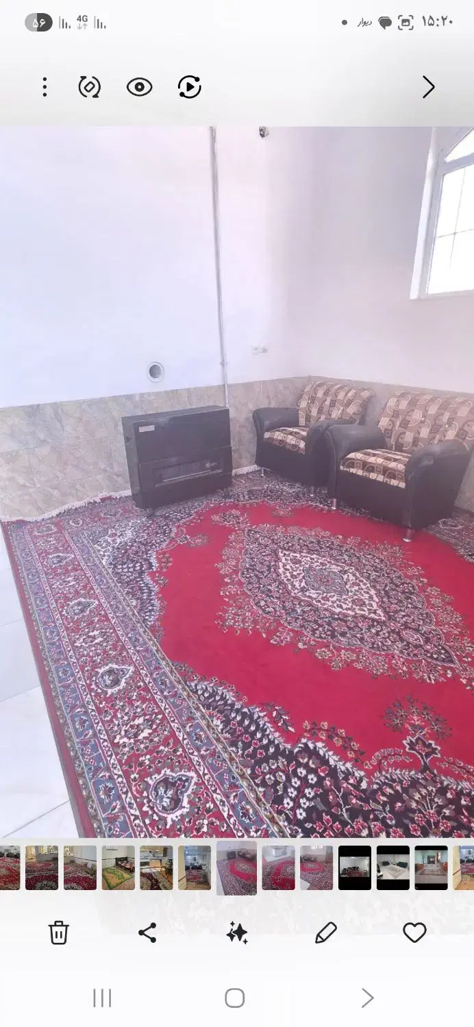 خانه مبله  دوخواب یه خواب، سیوت، تمیز