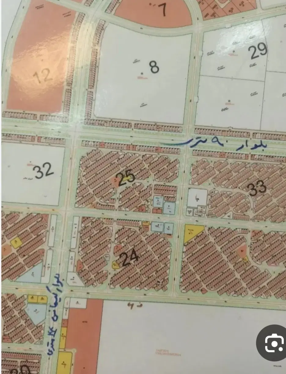 زمین مهر شهر فاز ۶ قطعه ۲۵