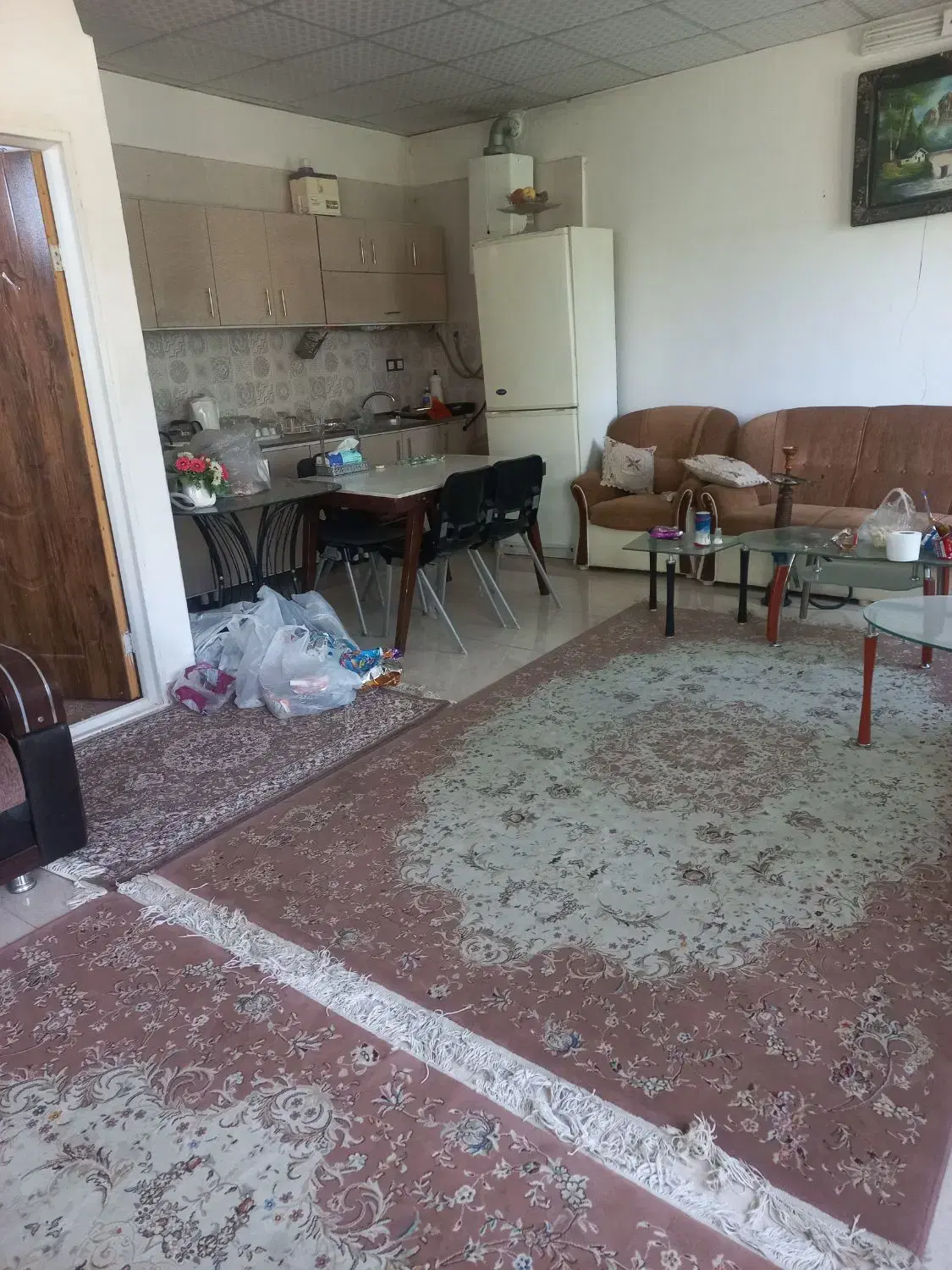 معاوضه باغ ۱۴۰۰ متری و ویلای ۸۵ متری مبله و مجهز