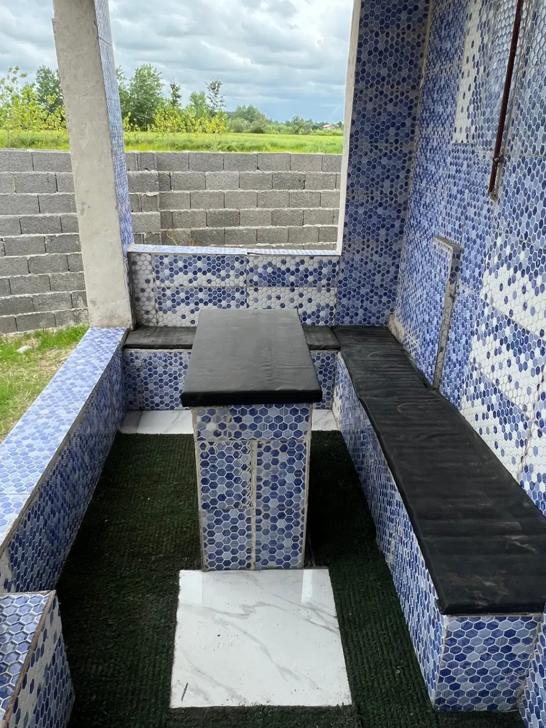 ۳۸۰متر زمین ۸۵متر بنا دو خواب محدوده زیباکنار